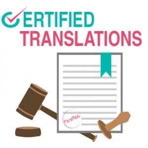 certified translation