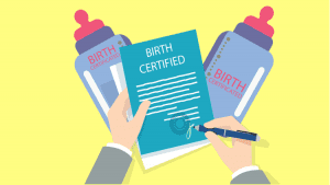 birth certificate translation template