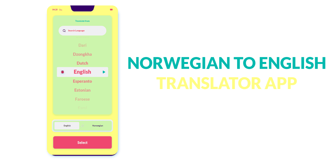 norwegian to english translator app