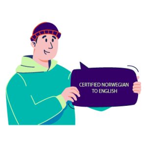 certified norwegian to english